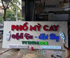Làm Bảng Hiệu Quảng Cáo Tại Hóc Môn - Uy Tín, Giá Cạnh Tranh 