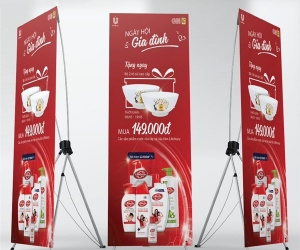In Standee Tại Cần Giờ Giá Rẻ, In UV Chất Lượng, Giao Nhanh