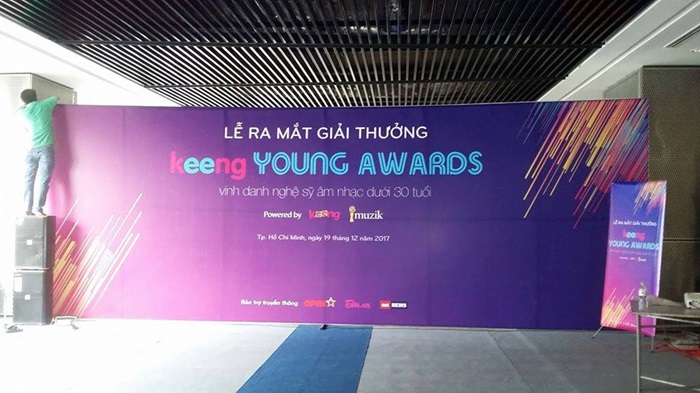 in backdrop sự kiện