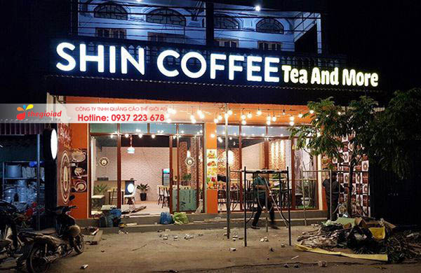 bảng hiệu cà phê đẹp