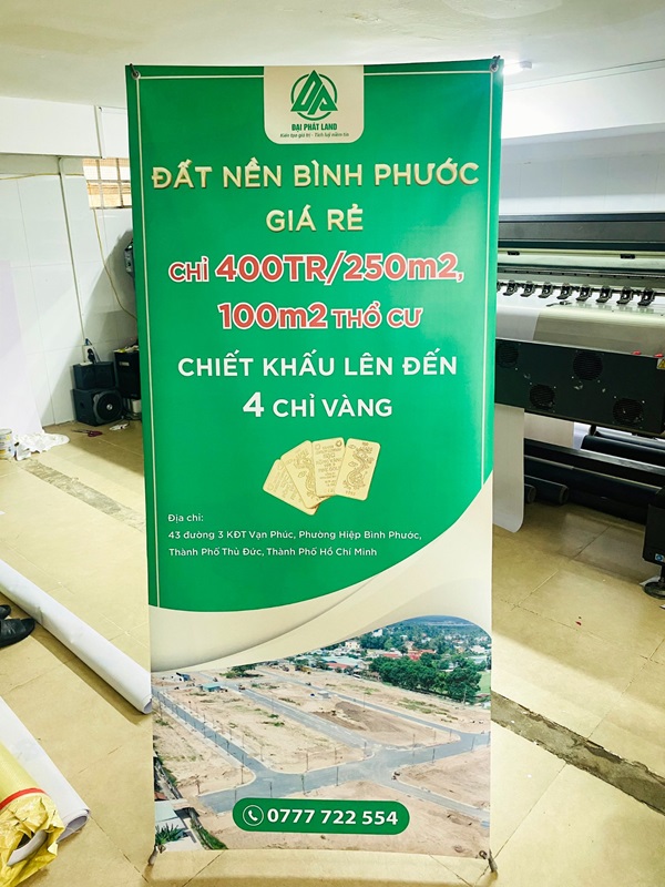 làm standee quận 10