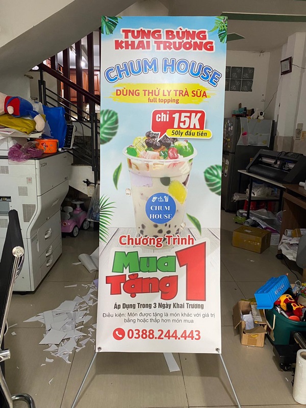 standee chữ x đẹp