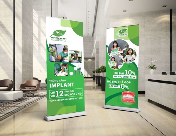 làm standee tphcm